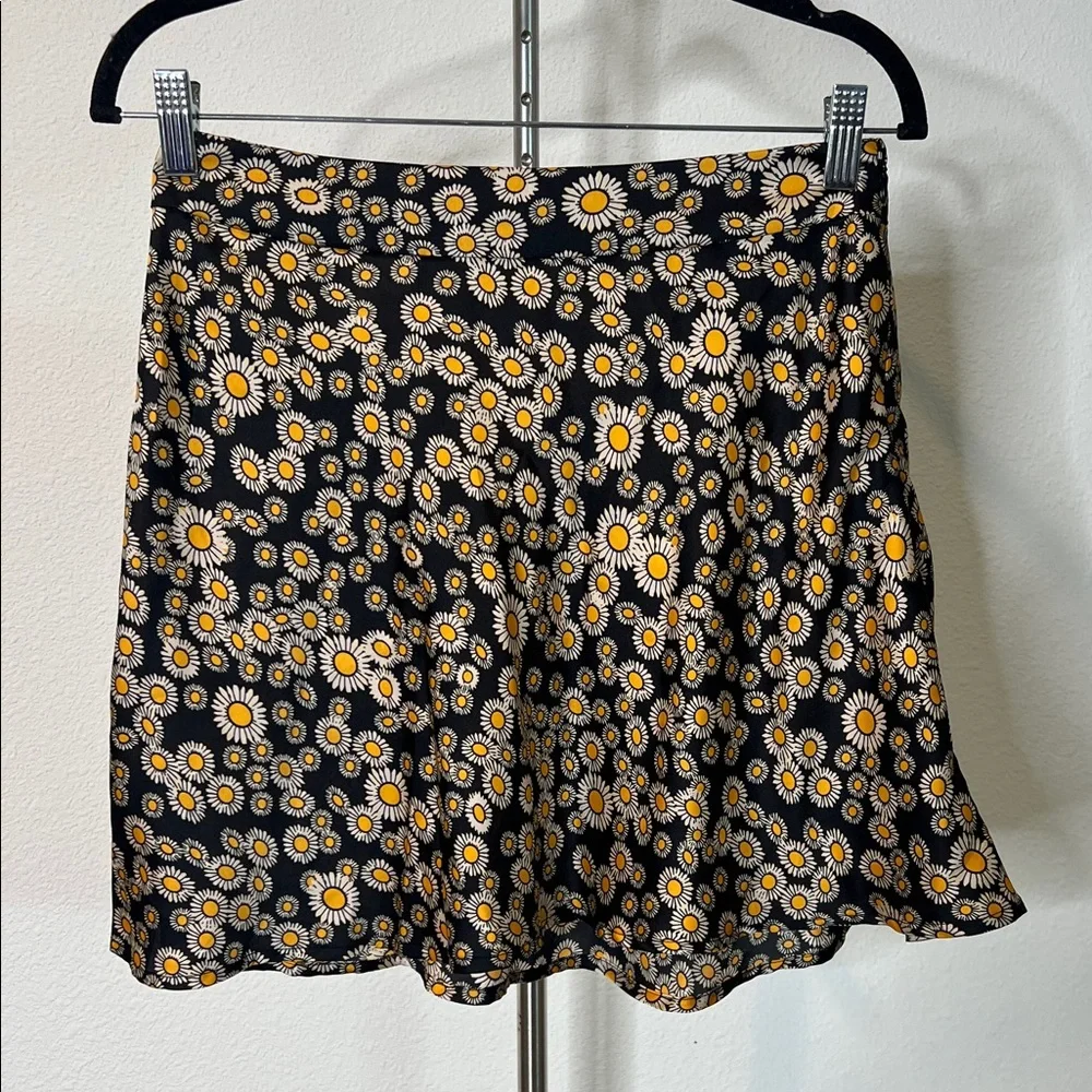 Free People Daisy Print Flowy Skirt